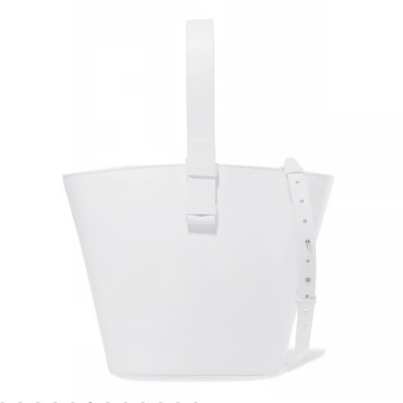 Nico Giani “Nelia” white leather bucket bag large - Picture 2 of 12